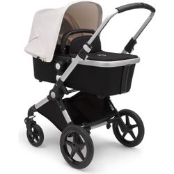 Bugaboo Lynx White With New Born Bassinet And Seat Attachment 