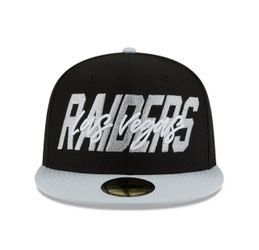 New Era 59FIFTY Las Vegas Raiders 2022 NFL Draft fitted hat size 7 1/4 NEW