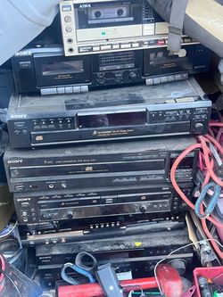Vintage home stereo receivers