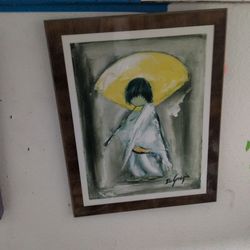 Ted degrazia laminated wood plank