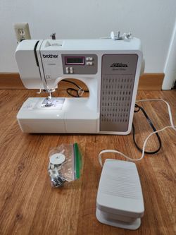 Brother runway project limited edition sewing model CE8080prv is like new
