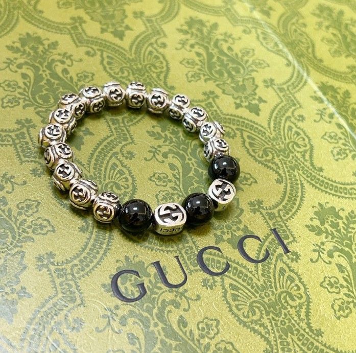 Gucci bracelet luxury bead bracelet for men and women