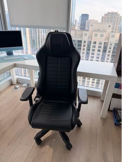 DXRacer MASTER Modular Gaming Chair Microfiber Leather DM1200 - Black
