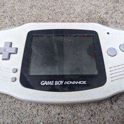 Broken Corroded Nintendo Gameboy Advance GBA Handheld Console For Parts