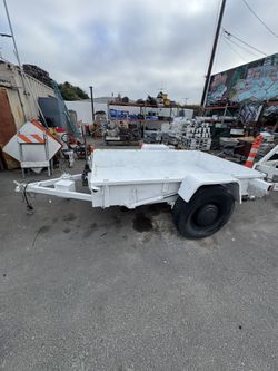1986 Trailvator F3H608 Dump Trailer