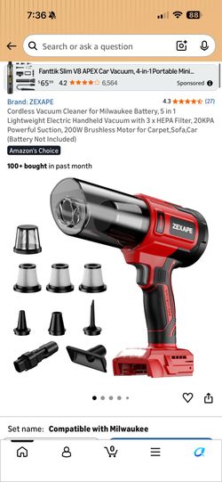 Cordless vacuum brand new