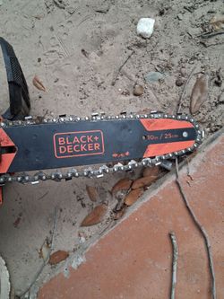 Electric Black and decker pole saw