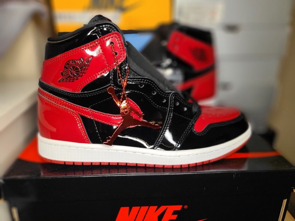 Jordan 1 Retro High Patent Bred