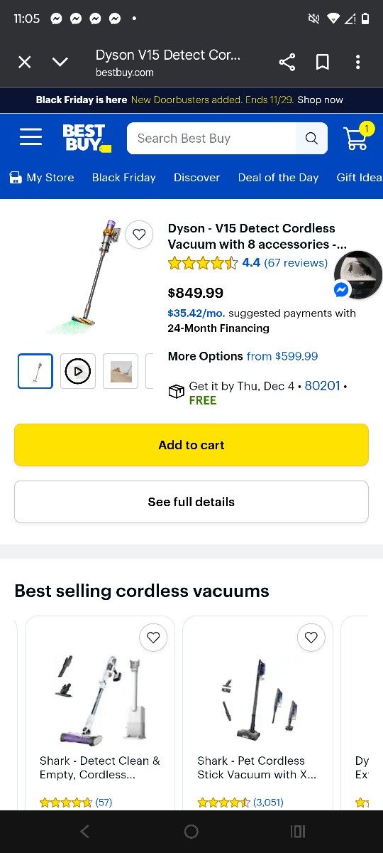 Dyson V15 Gen5detect