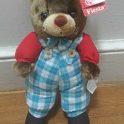 Fiesta Stuffed Teddy Bear Brand New
