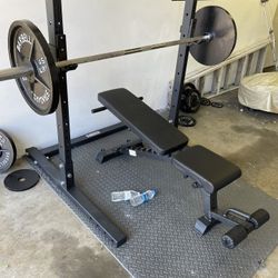 Titan Weight Lifting Rack + Bench