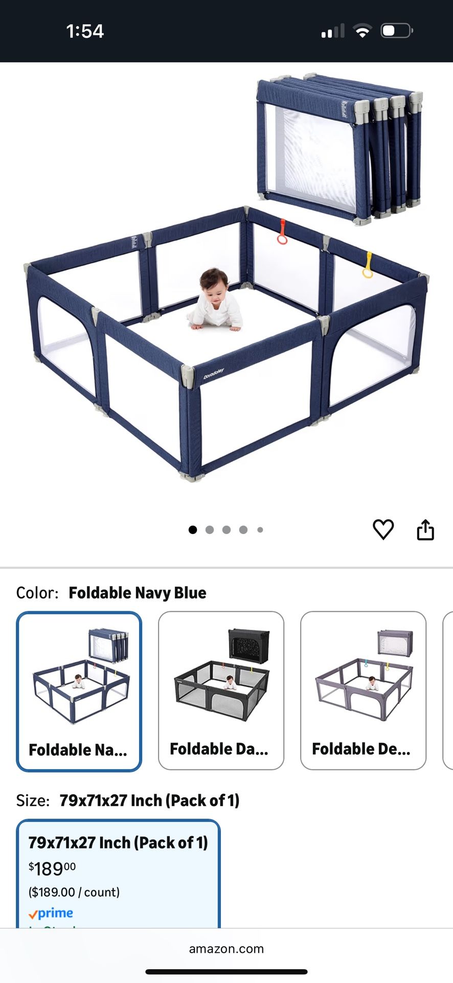 Doradotey Playpen