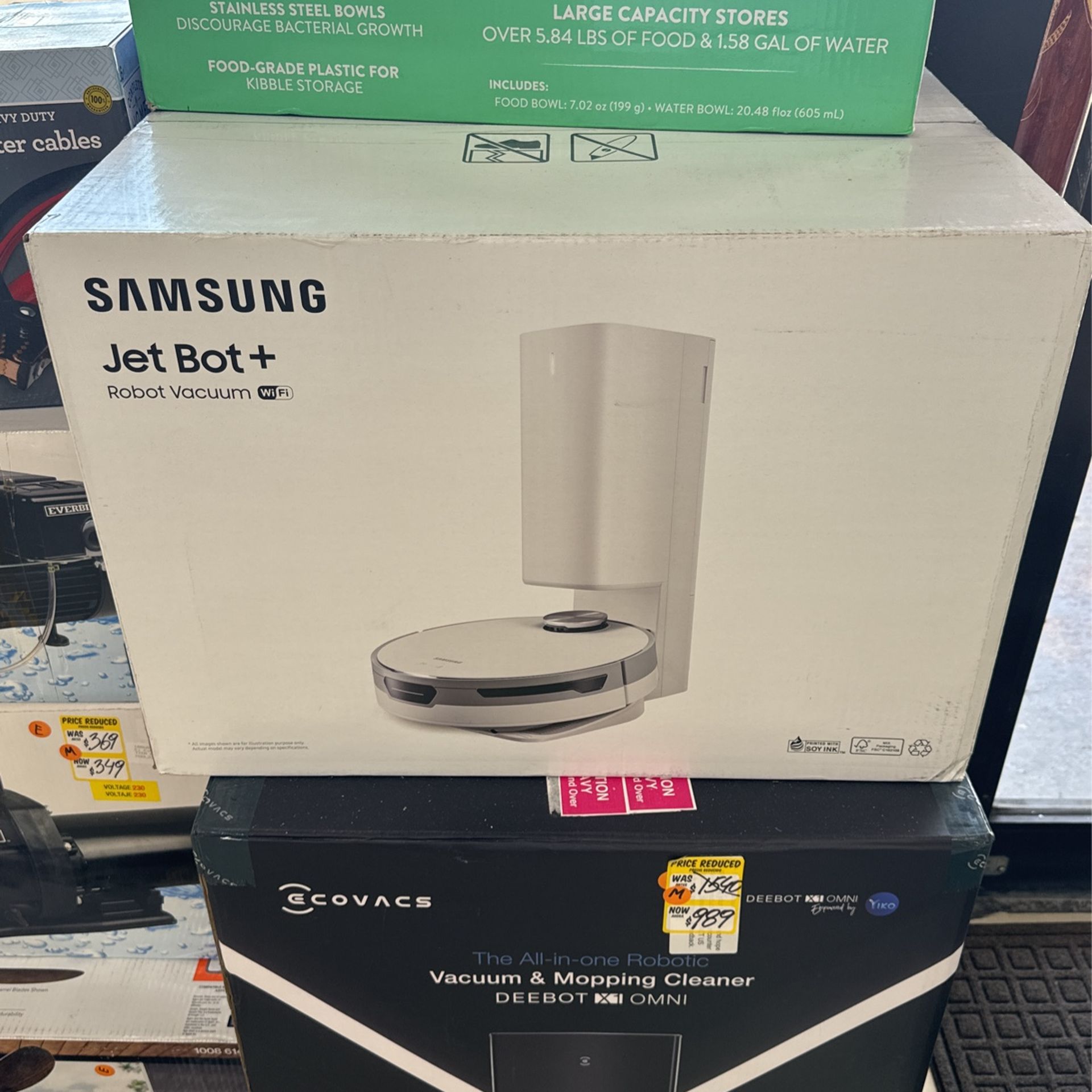 Samsung Jet Box + Robot Vacuum Wi Fi Smart 