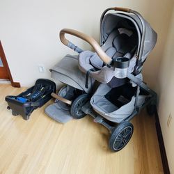 Nuna Mixx Stroller And Car Seat  