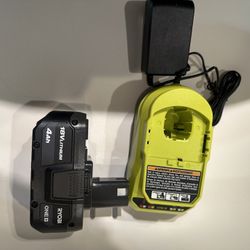 18 V Battery And Charger New 4ah New Battery