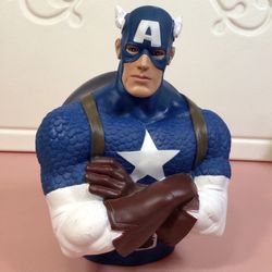 Marvel Captain America Coin Bank 