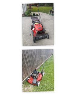 2 Non Working Lawnmowers Selling For Parts Only