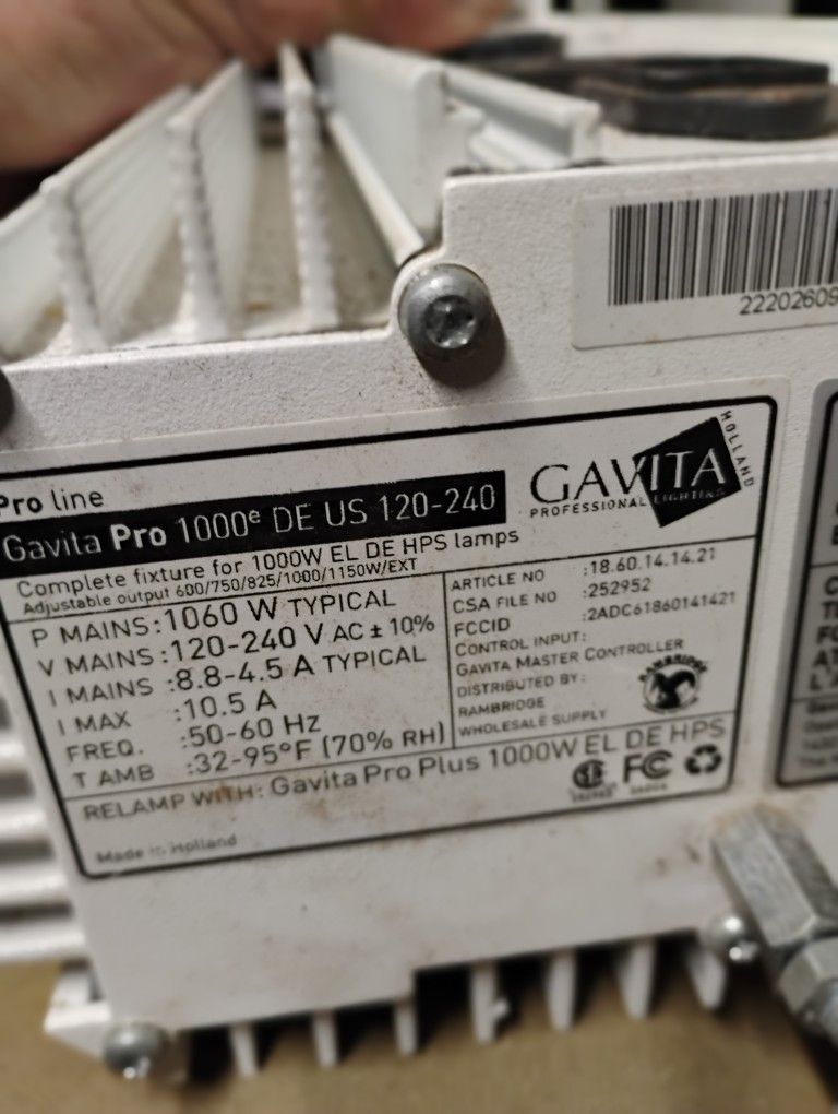 Gavita Pro Grow Light