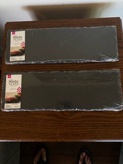 2 Daiso Slate Plates (only $5 to get both)