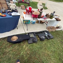 Subwoofer Box with speaker and box