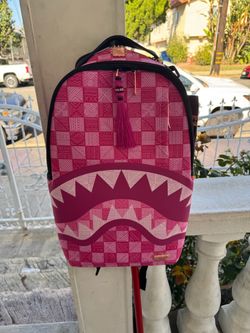Spray ground backpack