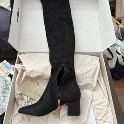 Over The Knee Boots Suede