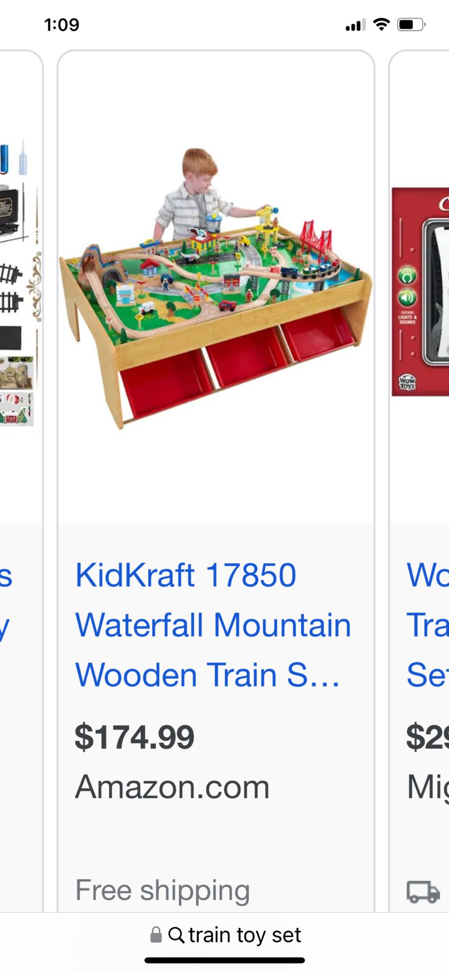 Kid Kraft Train Set