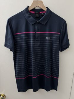 Hugo Boss Slim Fit Polo (Navy)