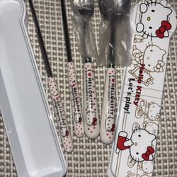 Hello kitty Utensils New