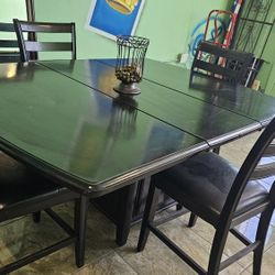 Beautiful 4 Chairs Dining Table