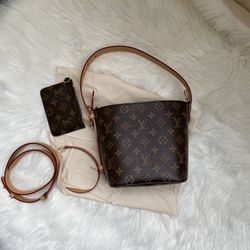 Louis Vuitton All In Bb Monogram Brown Should Bag