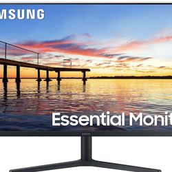 Samsung 32-Inch Flat Computer Monitor, 75Hz, Borderless Display, AMD FreeSync, Game Mode