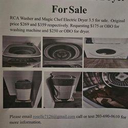 Electric Washer And Dryer For Sale