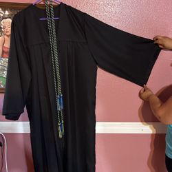 Graduation, cap and gown