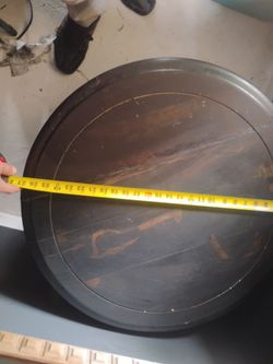 Medium sized round coffee table