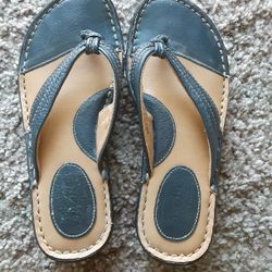 Leather sandals born concept size 6