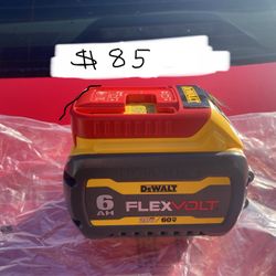 Brand New Dewalt 20/60v 6ah Flex Volt        Man. Date 2025