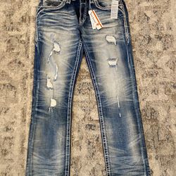 Rock Revival Mens Kylo Straight Jeans - 34x32