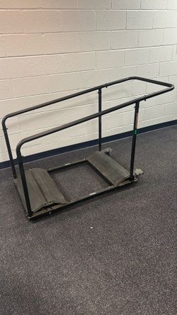 Lifetime brand rolling table storage and moving rack