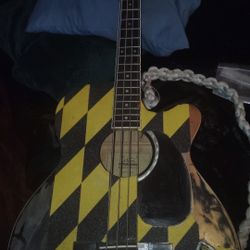 Glarry Electric Acoustic Bass Guitar 