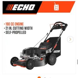 ECHO 21" Self-Propelled Gas Lawn Mower 