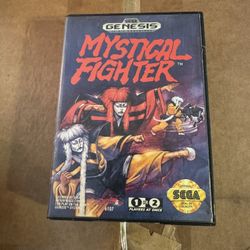 Mystical Fighter Sega Genesis For Sale 
