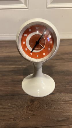 Orbit Space Age Tulip Clock (MCM)