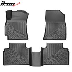 Fits 2025-2026 Kia K4 Floor Mats TPE Carpets All Season 3D Custom Car Liner Guard