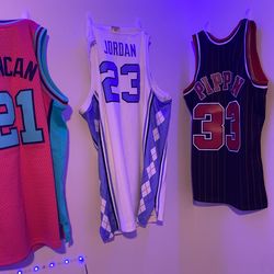 Vintage basketball jerseys