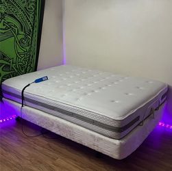 Posture Pedic Bed With Controller 