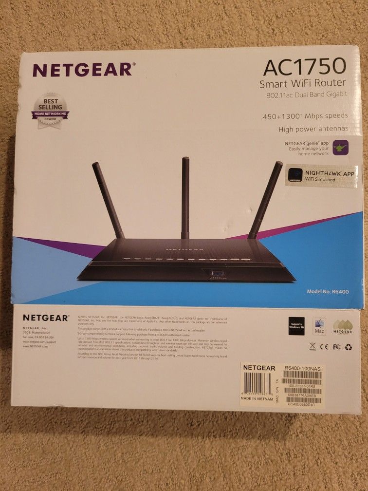 Netgear AC1750 WiFi Router