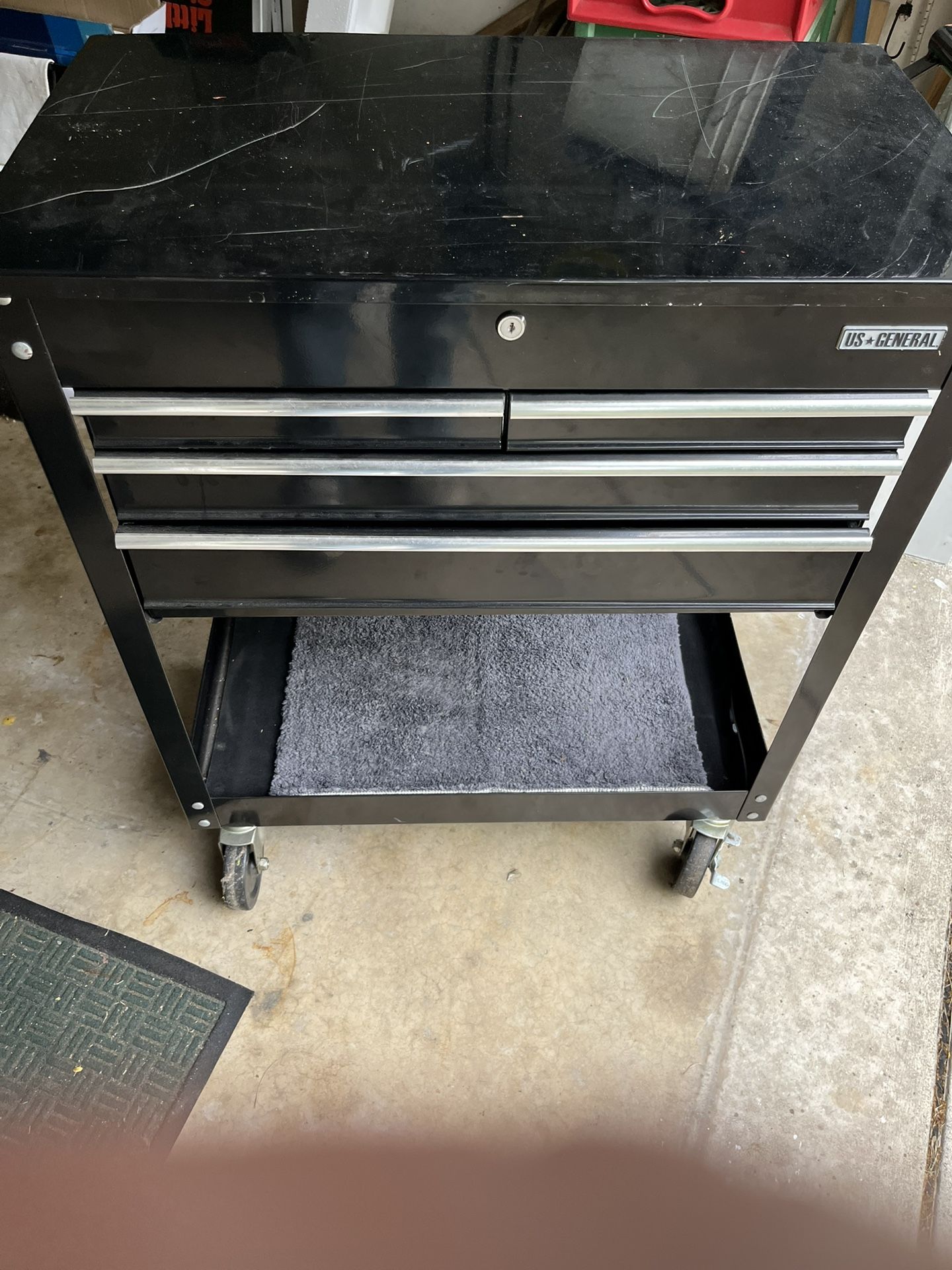 Tool Chest (4 Drawer) On Wheels