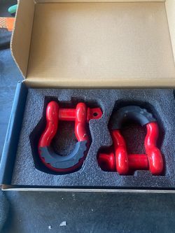 D ring shackles 3/4