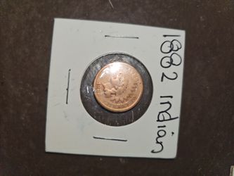 1882 Indian head penny
